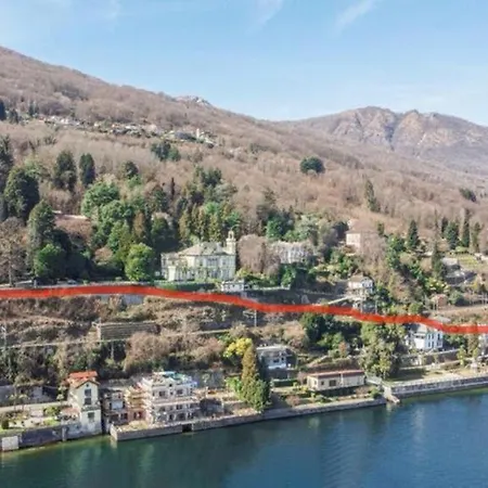 - Bilocale 2 - Vistabellaborromeoflat Vista Isola Bella Ed Isola Pescatore, Giardino, Spiaggia, Posto Auto Privati A Stresa *