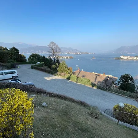 - Bilocale 2 - Vistabellaborromeoflat Vista Isola Bella Ed Isola Pescatore, Giardino, Spiaggia, Posto Auto Privati A Stresa *
